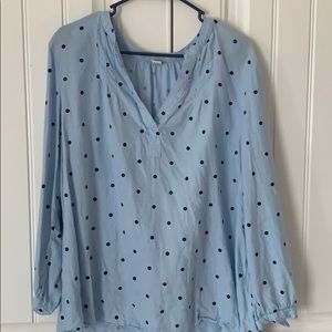 Polka dot shirt